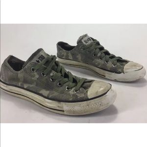 Camouflage Converse Shoes Primo Distressed